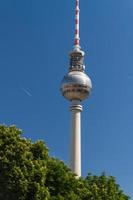 Berlin, Germany, 2022 - television tower in berlin mitte photo