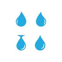Water drop Logo and symbol Template