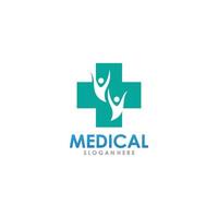 Medical cross creative logo template vector illustration icon