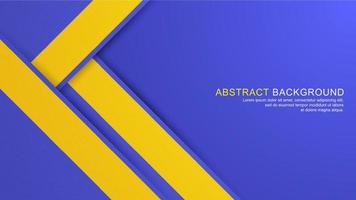 Modern 3d shapes background with diagonal style vector