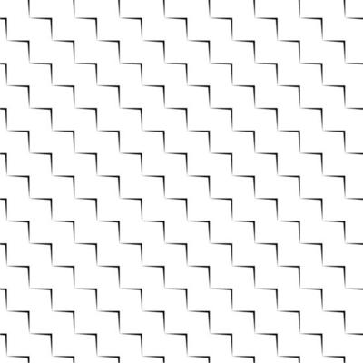 Seamless Sharp Lines Motifs Pattern. Contemporary Decoration for Interior, Exterior, Carpet, Textile, Garment, Cloth, Silk, Tile, Plastic, Paper, Wrapping, Wallpaper, Background, Ect. Vector