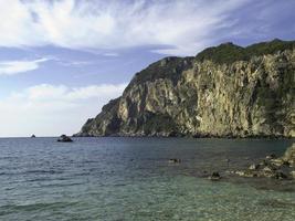 la isla griega de corfú foto