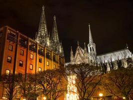 cologne at christmas time photo