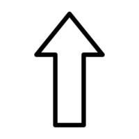 Up Arrow Icon Design vector