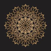 Luxury mandala design Free Vector