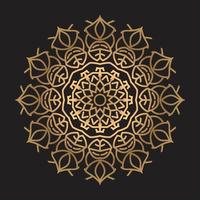 Luxury mandala design Free Vector