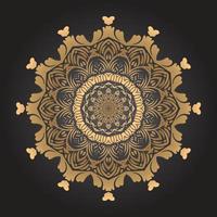 Luxury mandala design Free Vector