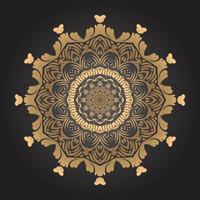 Luxury mandala design Free Vector