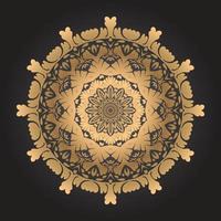 Luxury mandala design Free Vector