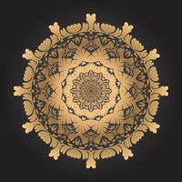 Luxury mandala design Free Vector