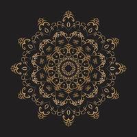 Luxury mandala design Free Vector