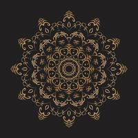 Luxury mandala design Free Vector