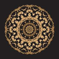 Luxury mandala design Free Vector
