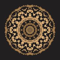 Luxury mandala design Free Vector