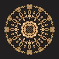 Luxury mandala design Free Vector