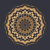 Luxury mandala design Free Vector