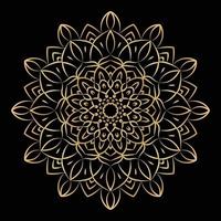 Luxury mandala Simple Background Design vector