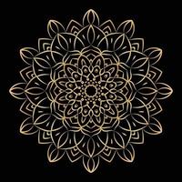 Luxury mandala Simple Background Design vector