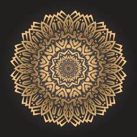 Luxury mandala design Free Vector