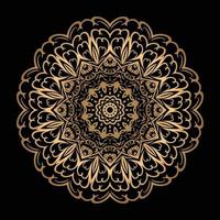 Luxury mandala design Free Vector