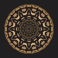 Luxury mandala design Free Vector