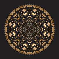 Luxury mandala design Free Vector