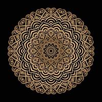 Luxury mandala design Free Vector