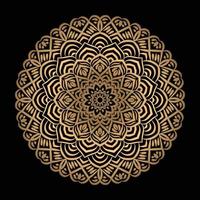 Luxury mandala design Free Vector