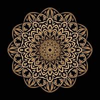 Luxury mandala design Free Vector