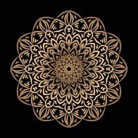 Luxury mandala design Free Vector