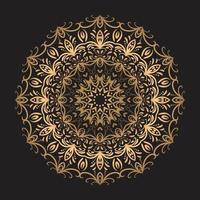 Luxury mandala design Free Vector