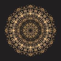 Luxury mandala design Free Vector