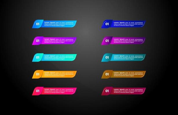 Web buttons collection for different purposes