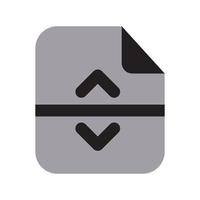 Merge File Icon vector