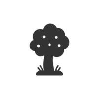 Apple tree icons  symbol vector elements for infographic web