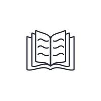 Book icons  symbol vector elements for infographic web