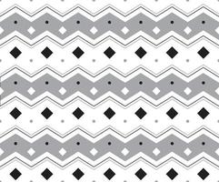 Black White Grey Diamond Tilt Square Horizontal Zig Zag Line Stripe Dot Dash Line Circle Seamless Pattern Vector Illustration Tablecloth, Picnic mat wrap paper, Mat, Fabric, Textile, Scarf