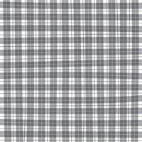 Plain Black White Grey Gingham Tartan Plaid Buffalo Scott Seamless Pattern Editable Stroke. Cartoon Illustration Cloth, Mat, Fabric pattern, Textile, Scarf, Wrapping Paper vector