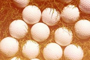 golf balls background photo