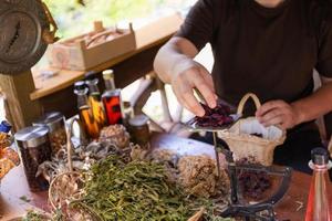 herbalist small business owner photo