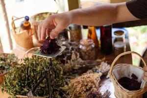 herbalist small business owner photo