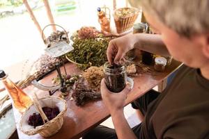 herbalist small business owner photo