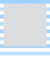 square flat photo frame with ornaments vector