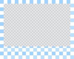 rectangle landscape flat photo frame with ornaments vector