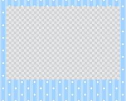 rectangle landscape flat photo frame with ornaments vector