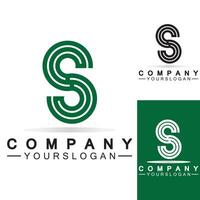 S Logo. Letter S logo icon design template vector