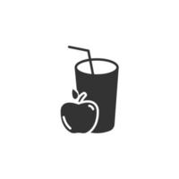 fresh juice  icons  symbol vector elements for infographic web