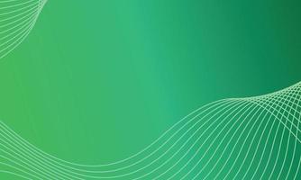 green background, simple flat full of dimensional lines vector