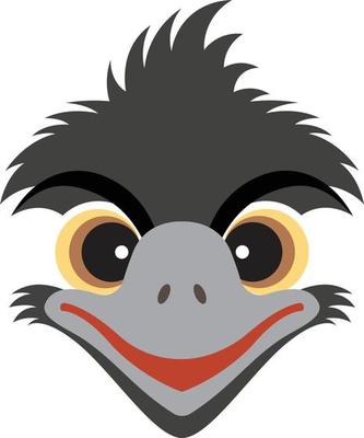Free emu - Vector Art Free emu - Vector Art