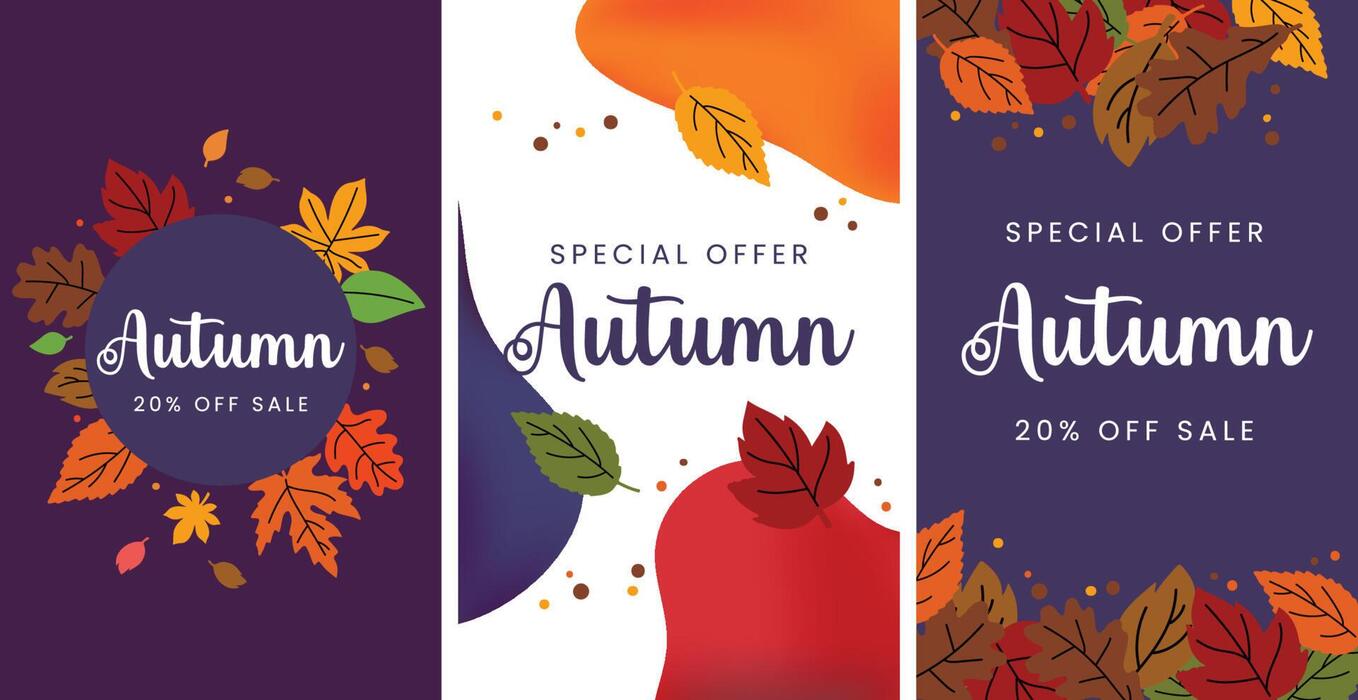 Fall Banner Vector Art, Icons, and Graphics for Free Download